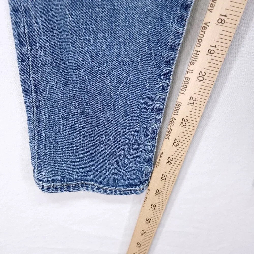 Madewell The Perfect Vintage Jeans Women's Size 23 Straight Leg - Picture 5 of 14